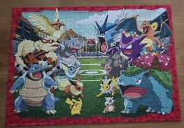Ravensburger Puzzle, 1000 Teile, Pokémon, gebraucht