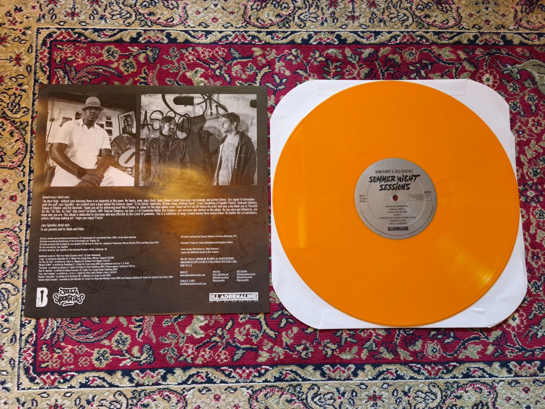 Dischi in vinile: Benefience & Jazz Spastiks - Summer Night Sessions – Nuovo (secondo la descrizione) da Kandersteg venduto da digginblackpearlz 2
