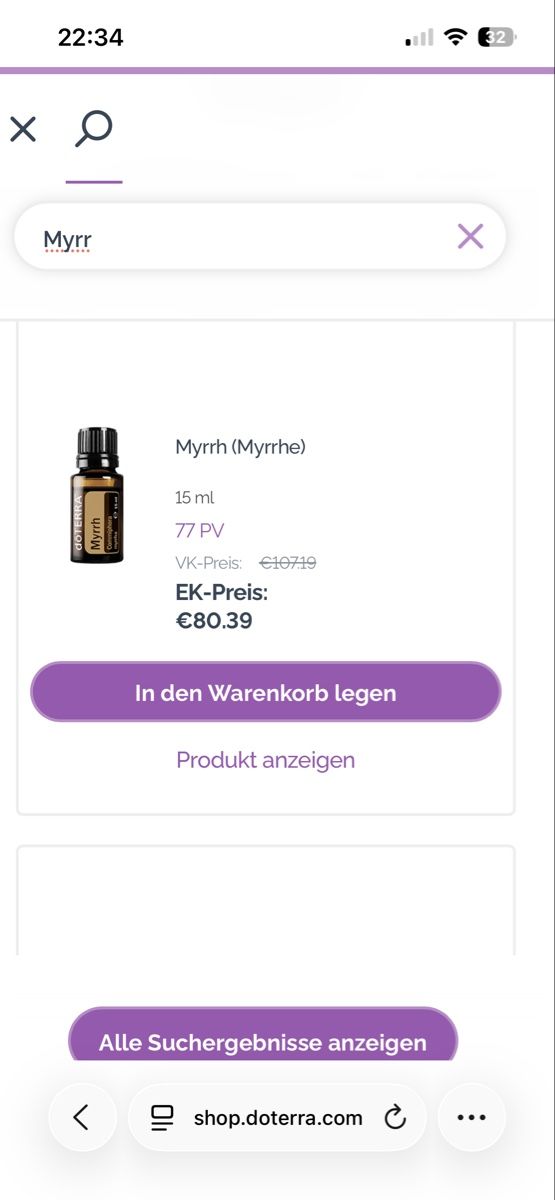 Doterra Oli essenziali: Doterra Myrrhe – Nuovo e nell'imballaggio originale da Güttingen venduto da Eiselfe1 2