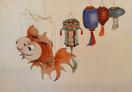 Chinesische Kinderfreuden 1946 / Bilderbuch Hsiao Shufang