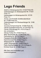 Verschiedene Lego Friends Sets