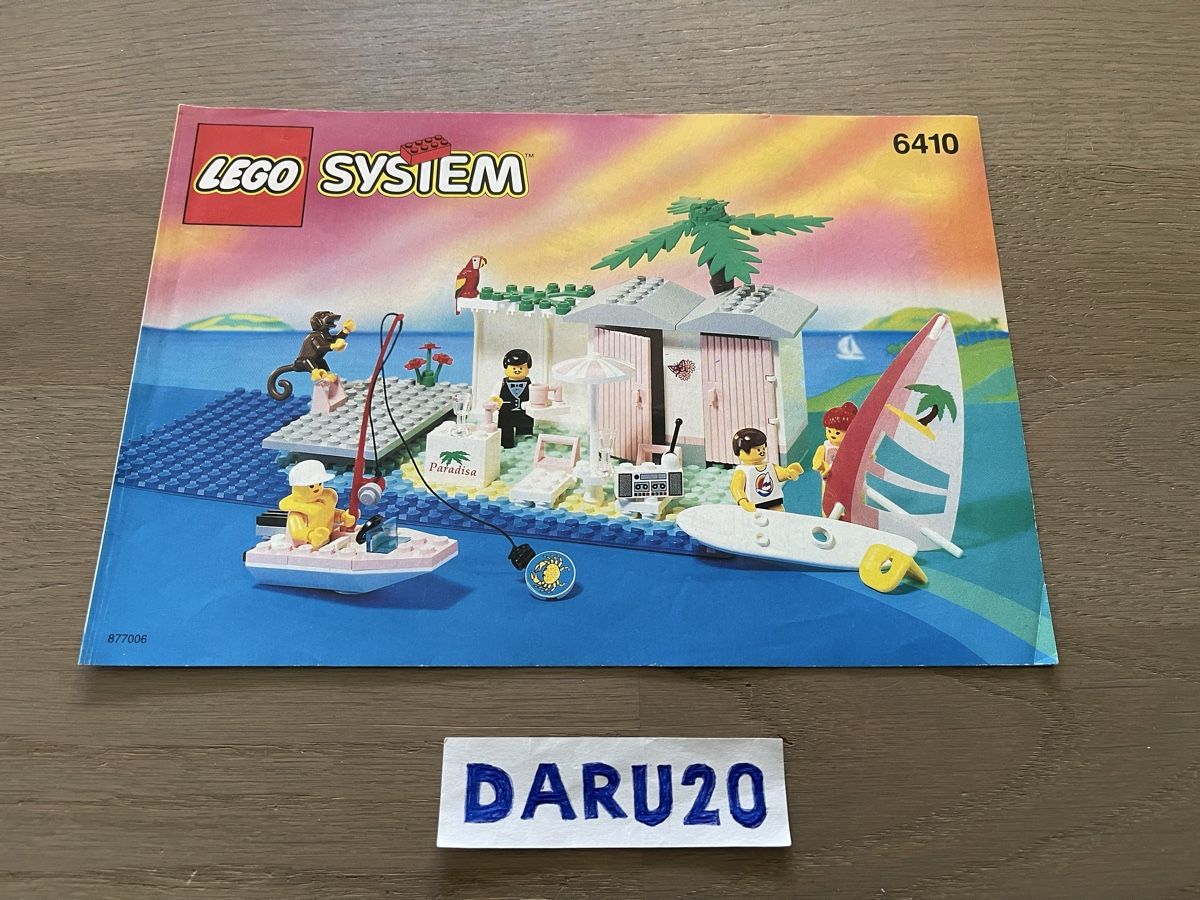 Lego Kit di costruzioni: LEGO 6410 Cabana Beach – Usato da Einsiedeln venduto da Daru20 4