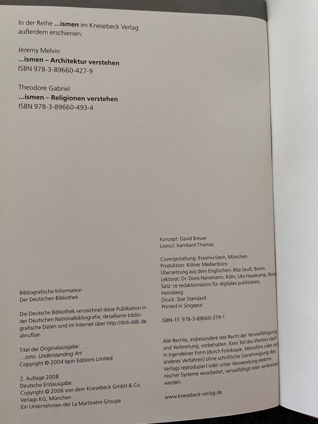 Bücher: ...ismen Kunst verstehen, Stephen Little – Neu (gemäss Beschreibung) aus Ittigen von sbu_17 2
