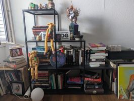 Metal Bookshelf 