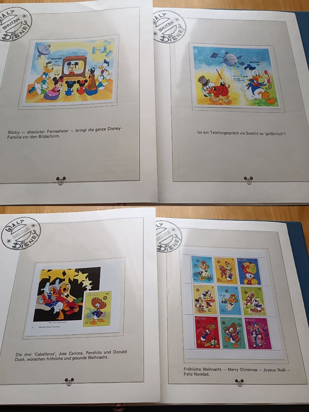 Lindner Album: Disney Briefmarken Album Anguilla – Usato da Otelfingen venduto da patida 3