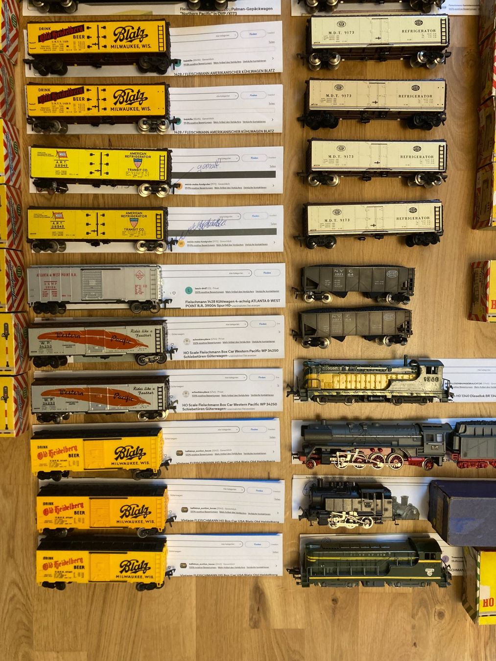 Fleischmann Modelleisenbahnen: Konvolut Fleischmann / Diverse Loks und Wagen – Gebraucht aus Basel von mar_b59g 2