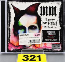 CD Marilyn Manson "Lest We Forget", Nr. 321