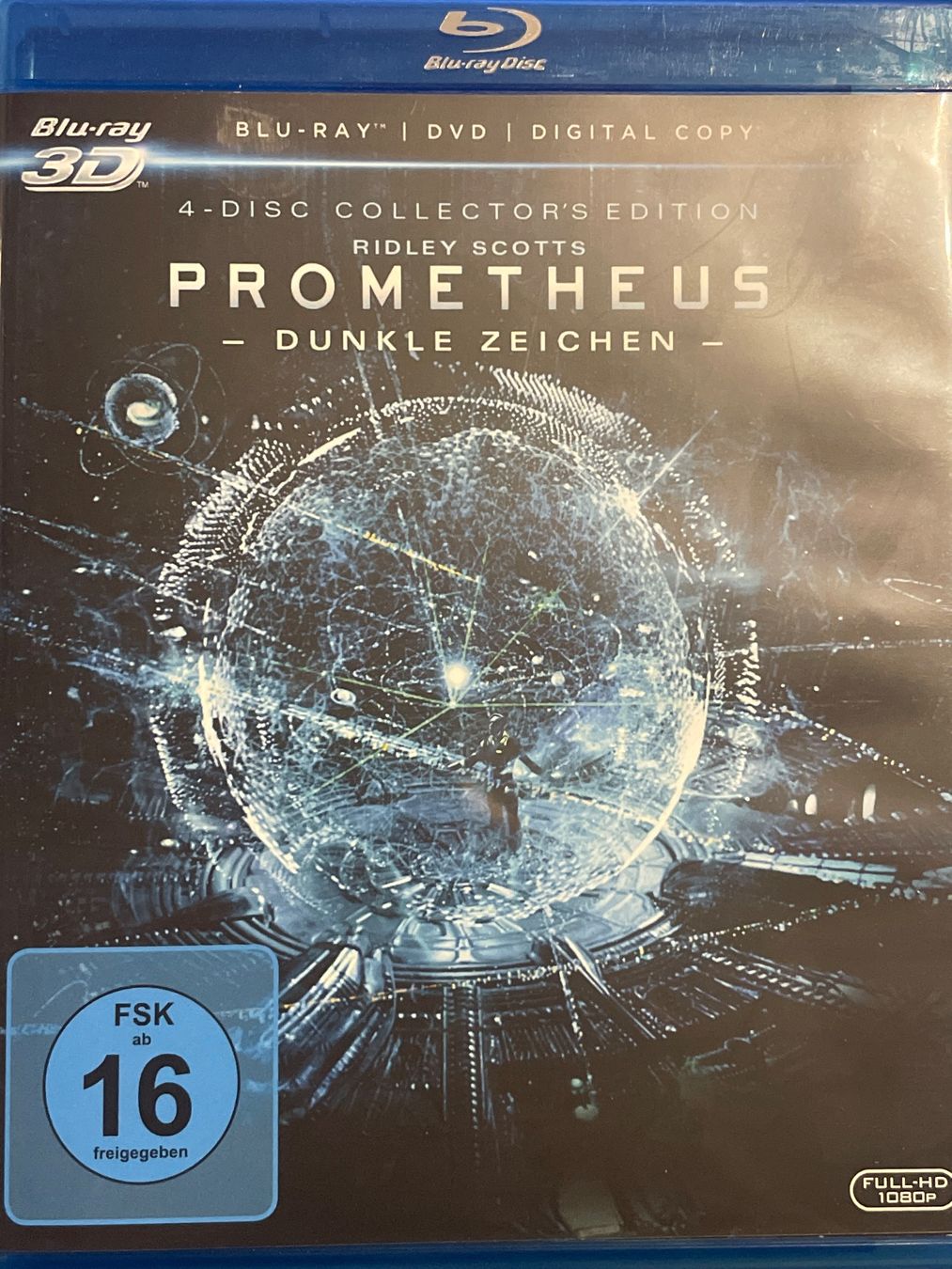 Tutti i DVDs: Prometheus ( 3D + Blu-ray 2D) (2012) – Nuovo (secondo la descrizione) da Waldenburg venduto da Gonzo8