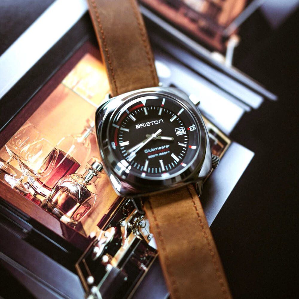 Orologi: Briston Clubmaster Diver - Steel - Black – Nuovo e nell'imballaggio originale da Carouge GE venduto da Watchaser 1