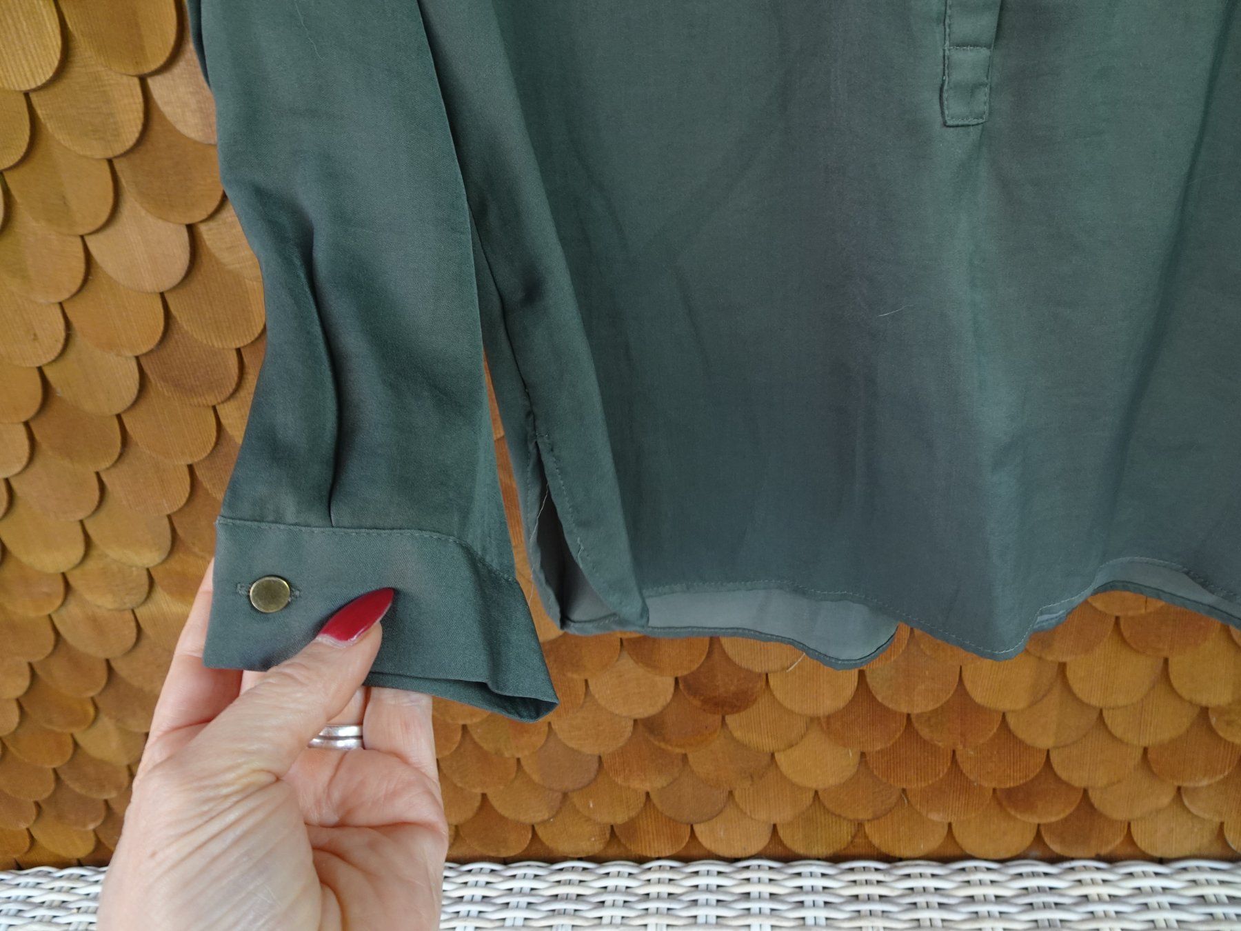 Zara Camicette: Graue Bluse von Zara Gr. S - 2407125 – Difettoso da Küssnacht am Rigi venduto da Good4Deckeli 3