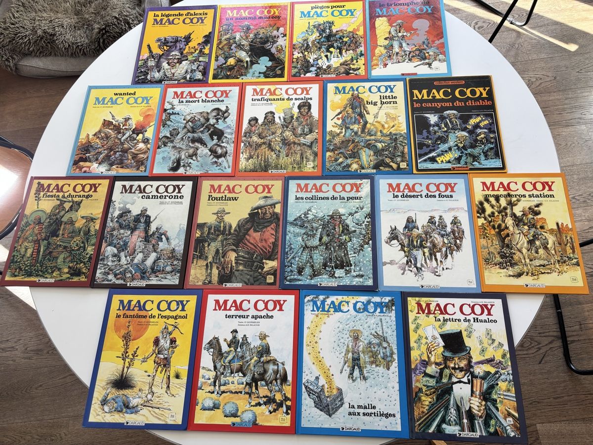 Fumetti: MAC COY - Collection du T1 au T19 – Usato da Bern venduto da jcmda