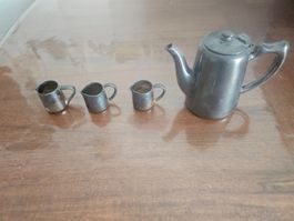 Rares Hotelsilber-Set „Claraspital Basel“ (4-teilig)