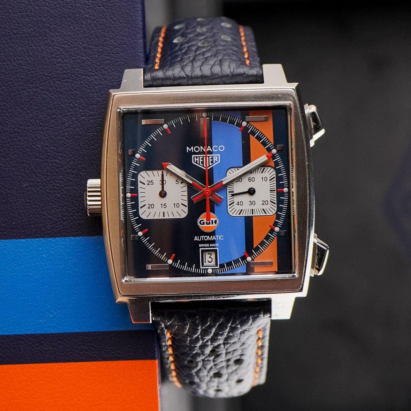 Tag Heuer Orologi: TAG Heuer Monaco / CAW211R.FC6401 / 2020 / Box – Usato da Luzern venduto da PrimeSwissTime