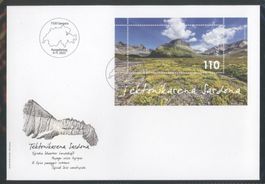 2023, FDC, Block Typische Schweizer Landschaft (1978) (E6)
