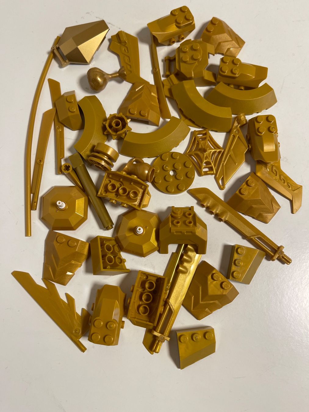 Lego Giocattoli: LEGO - Diverse Goldene Teile – Usato da Gelterkinden venduto da cobra0110