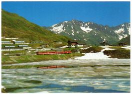 Oberalp - mit Skilift Calmut