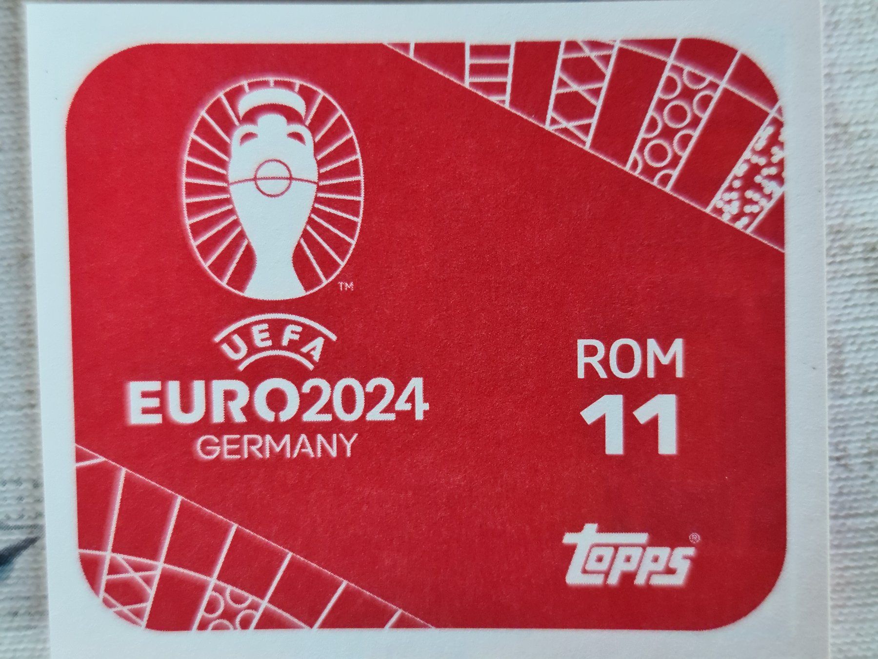 Topps Carte collezionabili: Topps EURO2024 ROM 11 – Nuovo e nell'imballaggio originale da Dintikon venduto da Prime-shop 1