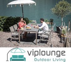 Edler Gartentisch mit 6 Stühlen