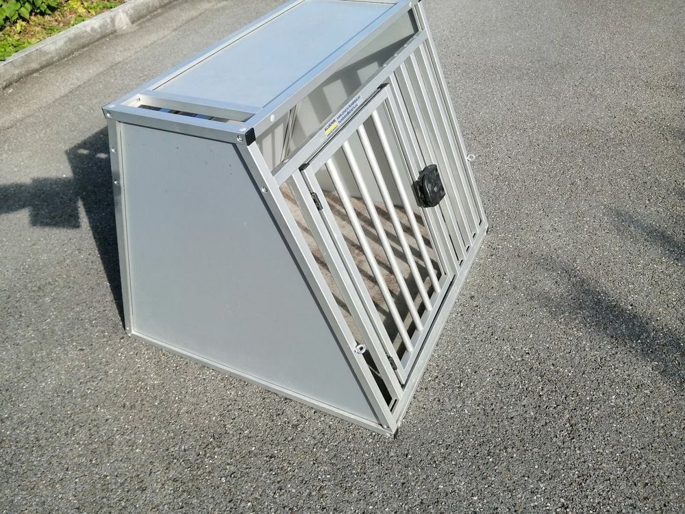 Gabbie, trasporto & Sicurezza: Hundebox Transportbox fürs Auto – Usato da balterswil venduto da minkewhale2007 1