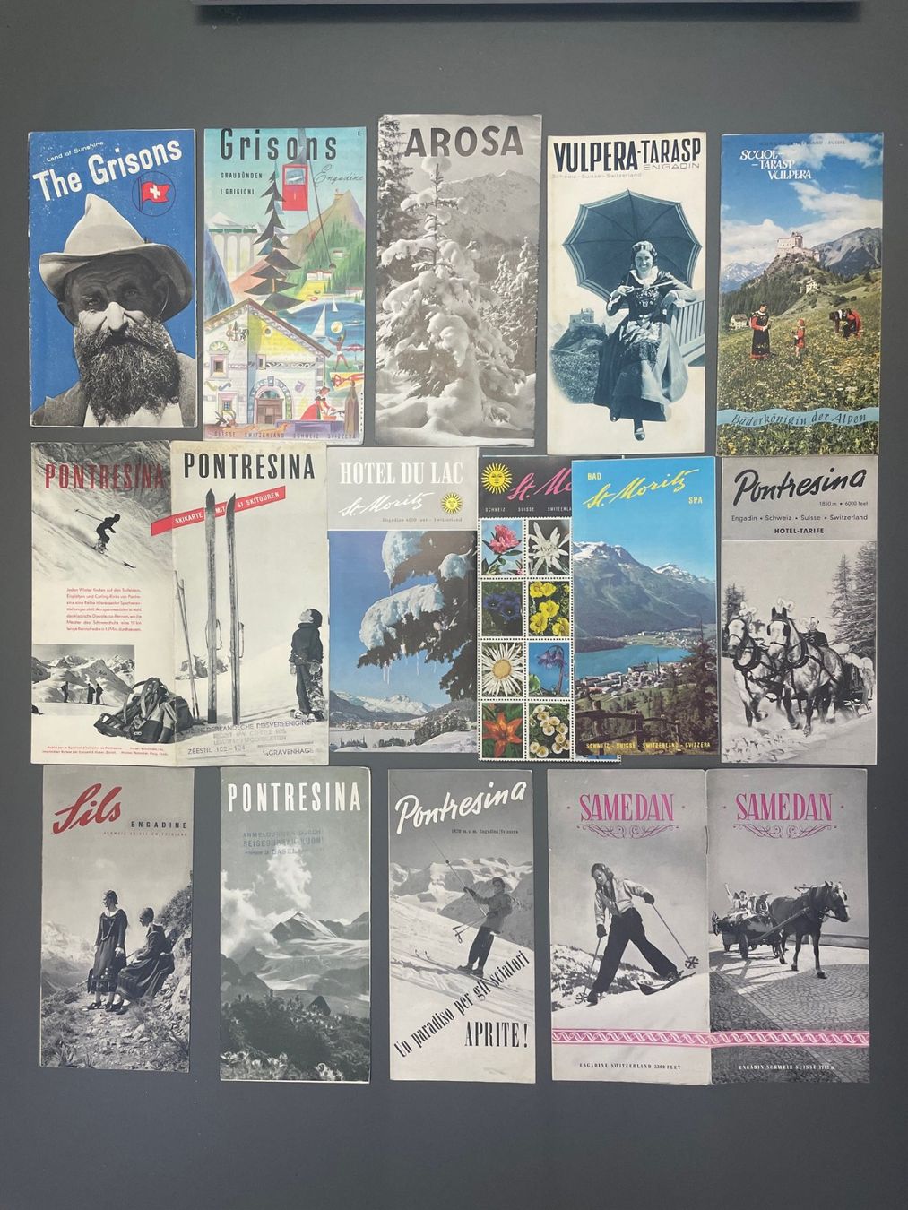 Documenti: Lot 14 Prospekte Graubünden Engadin / Ski – Usato da Luzern venduto da oh_08