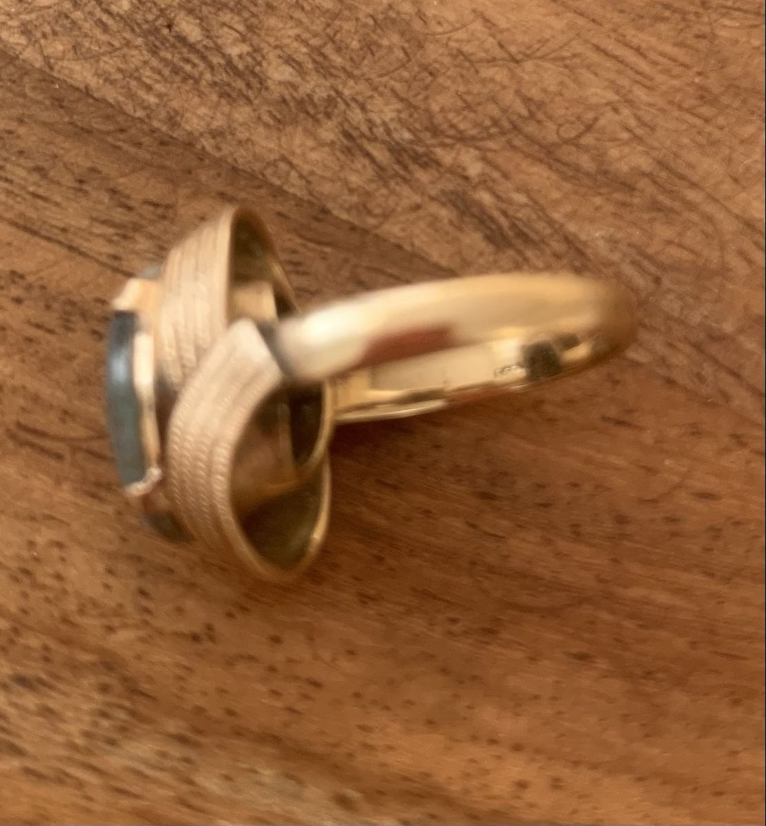Ringe: Gold Ring mit grünem Opal, Vintage, Grösse 52 – Gebraucht aus Zürich von MK124 2