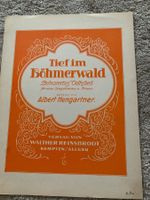 Klaviernoten alt Böhmerwald