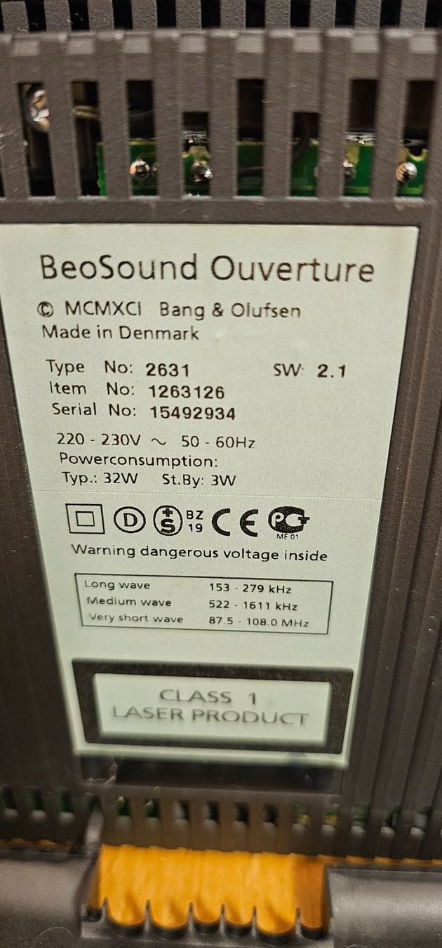 Bang & Olufsen Audio- & Mediensysteme: Bang & Olufsen Beosound Ouverture – Gebraucht aus Küttigen von FuturePlanet 4