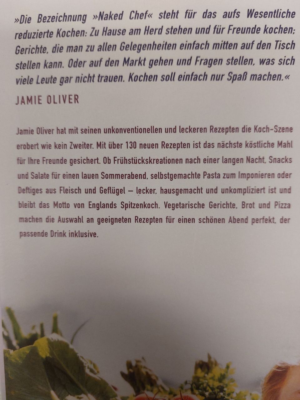 Livres: Jamie Oliver "Kochen für Freunde"- Frs 1 – D'occasion à Pambio Noranco par Pol69 2