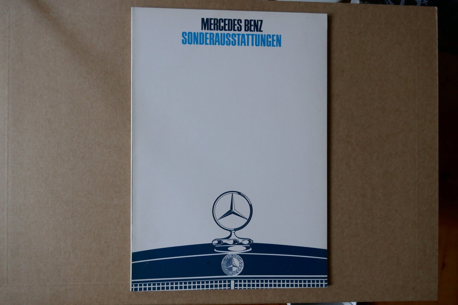 Mercedes-Benz Documenti: MB  Sonderausstattungen    Originalprospekt – Usato da Madiswil venduto da ML911