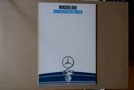 MB  Sonderausstattungen    Originalprospekt