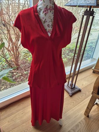 Natacha Paris! Rotes Sommerkleid, Grösse M, Top Zustand!