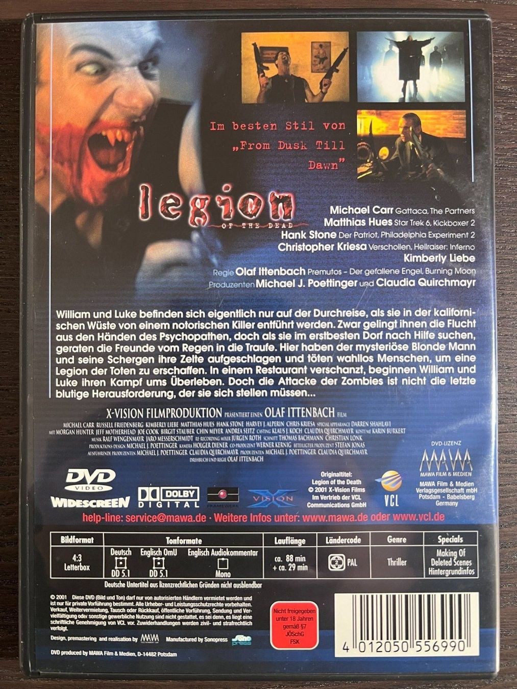 Tutti i DVDs: Legion of the Dead – Usato da Zürich venduto da FilmFreunde 1
