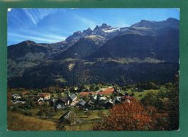 Champéry et les Dents du Midi, ungelaufen, Grossformat