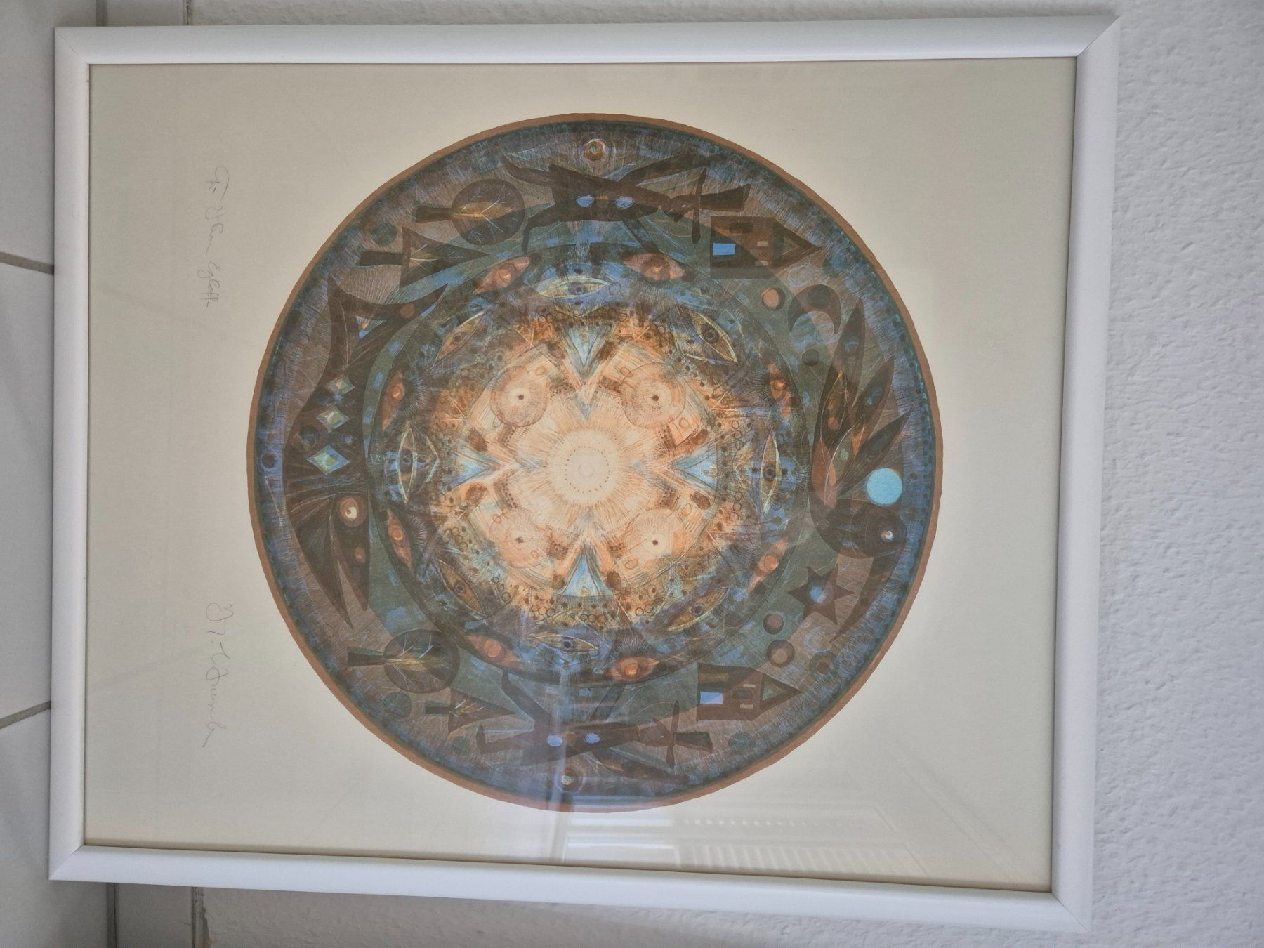 Arts picturaux & lithographies: Original-Lithographie "Genesis" von Hans Rudolf Strupler – D'occasion à Schaffhausen par Fritz280
