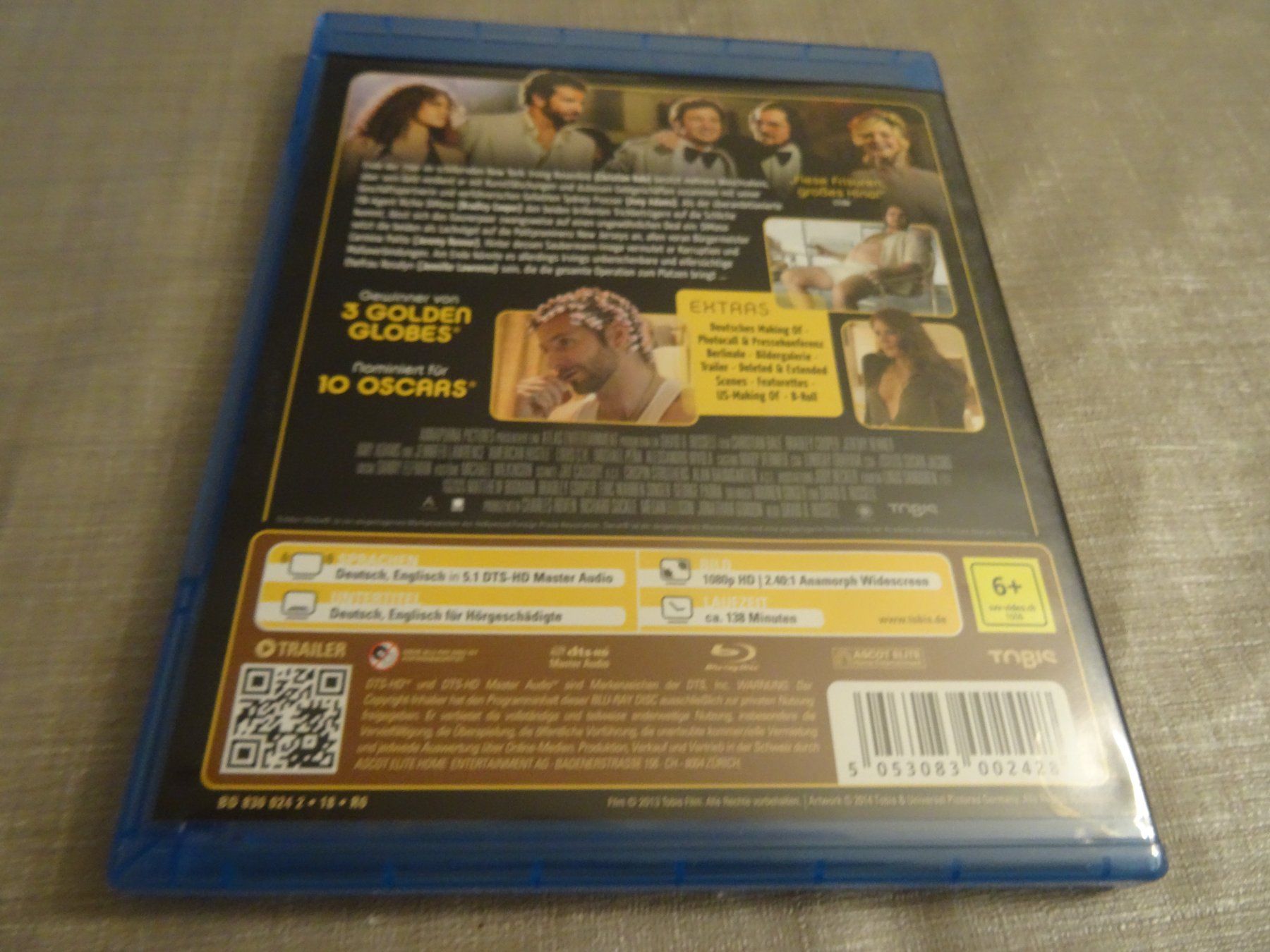 Tutti i DVDs: American Hustle - Blu-Ray – Usato da Olten venduto da Disc-Verkauf 2