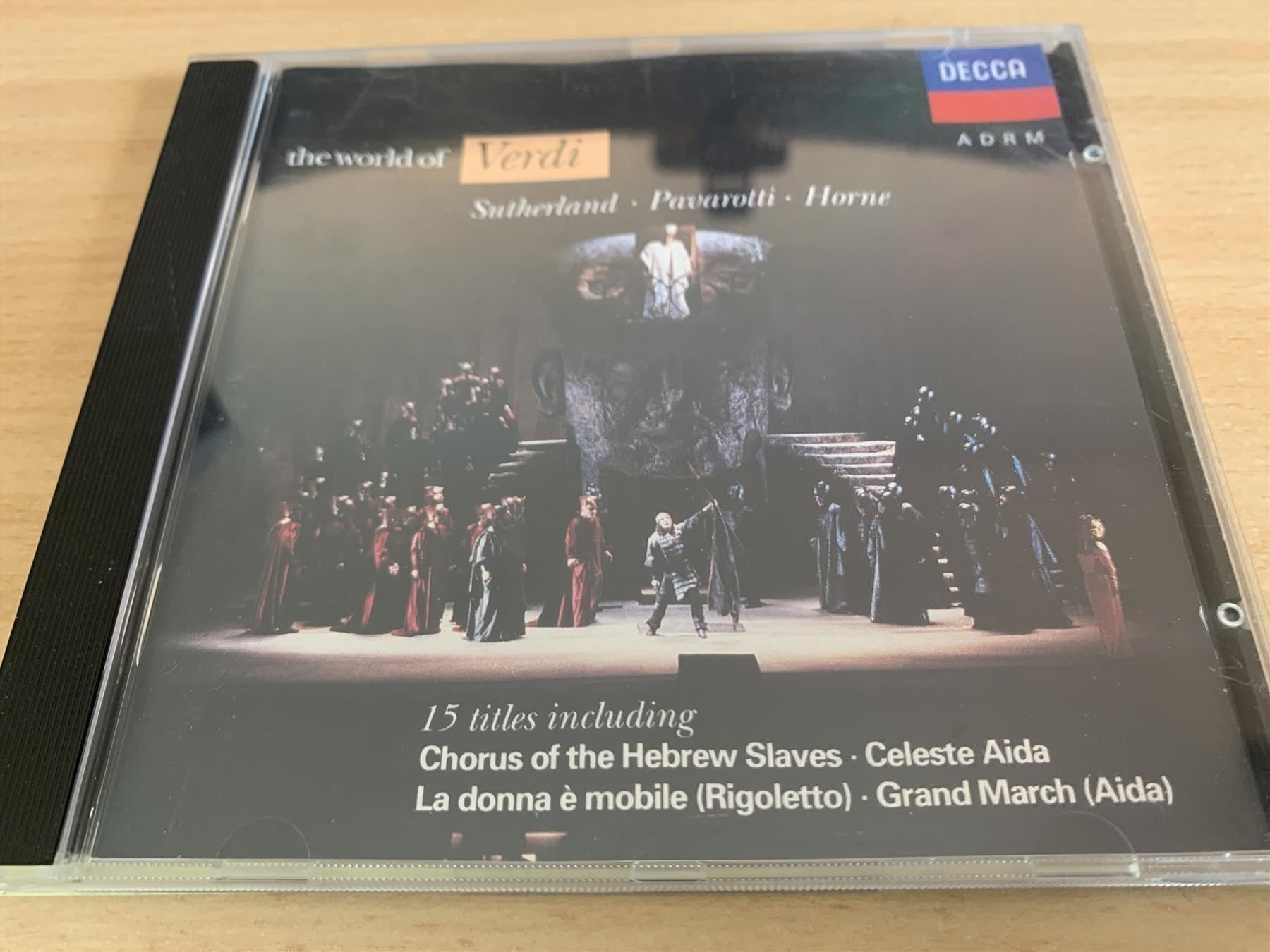 CD: Verdi, Sutherland, Pavarotti, Horne – Usato da Rikon im Tösstal venduto da Alpenmutz