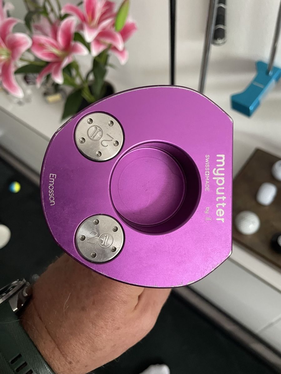 Mazze & Set: Myputter Emosson putter - PURPLE – Usato da Ebikon venduto da sutski123 2