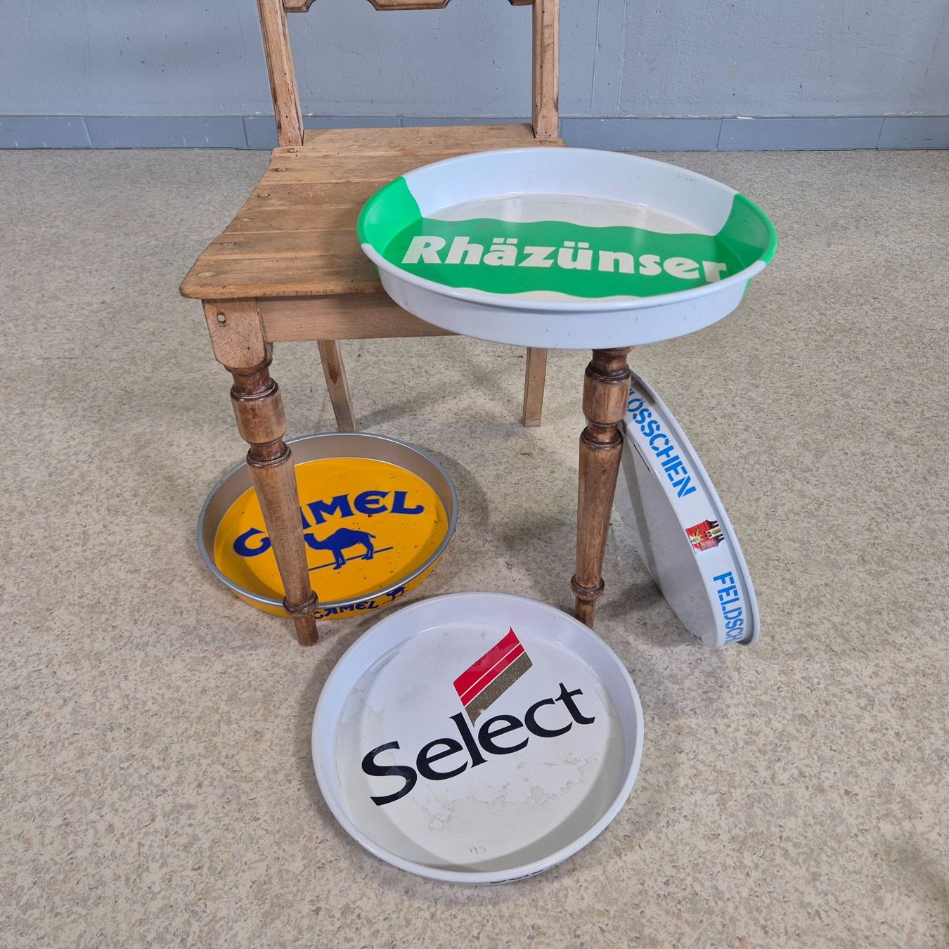Servierplatten: 1 Stk. Rhäzünser Serving Tray Serviertablett Tableau – Gebraucht aus Nottwil von Wondewa-Shop 8