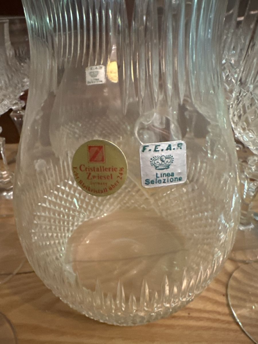 Zwiesel Bicchieri: grosses Set von Kristallgläsern – Usato da Mumpf venduto da Lily1990 7