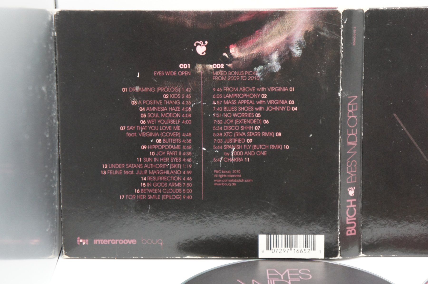 CD: 2 CD Butch - Eyes Wide Open – Usato da Ernetschwil venduto da luisvonerni 1