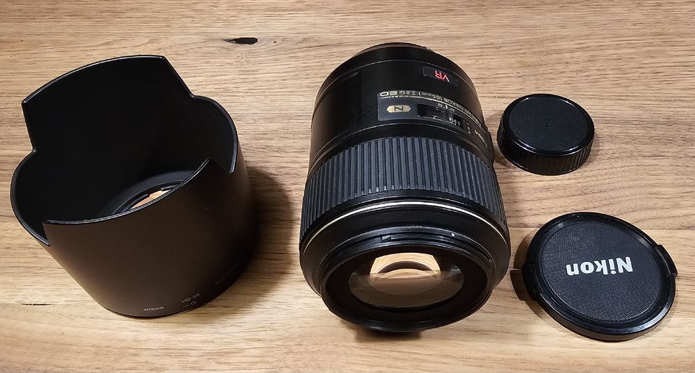 Nikon AF-S MICRO NIKKOR 105mm F/2.8 G ED – Objectif Macro Et Portrait, Occasion