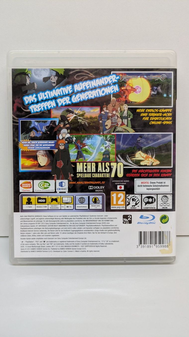 Giochi: Naruto Ultimate Ninja Storm Sammlung - PlayStation 3 – Usato da Menziken venduto da mame18 4