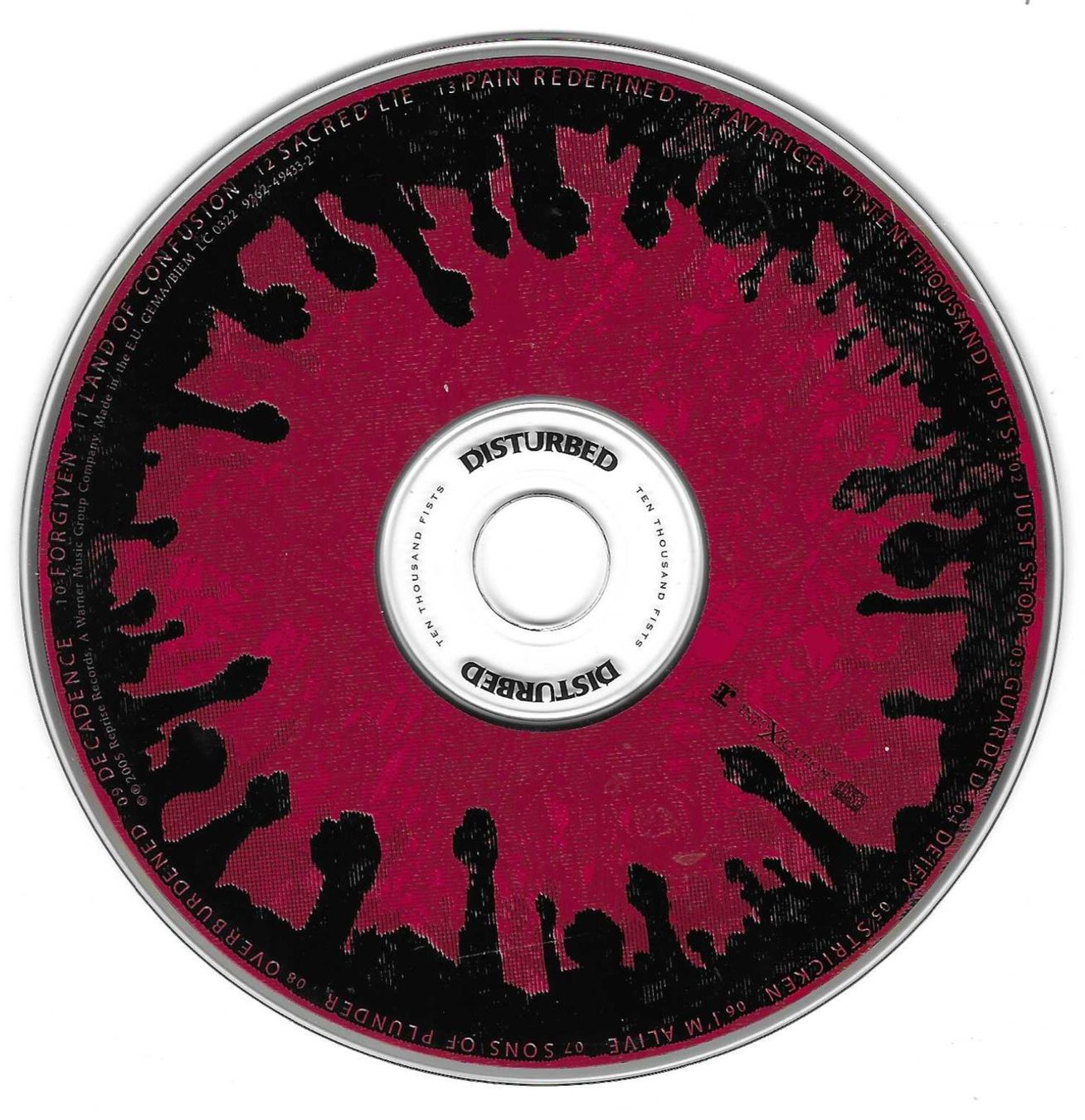 CD: DISTURBED  -  INDESTRUCTIBLE – Usato da Bex venduto da Giorgiob 2