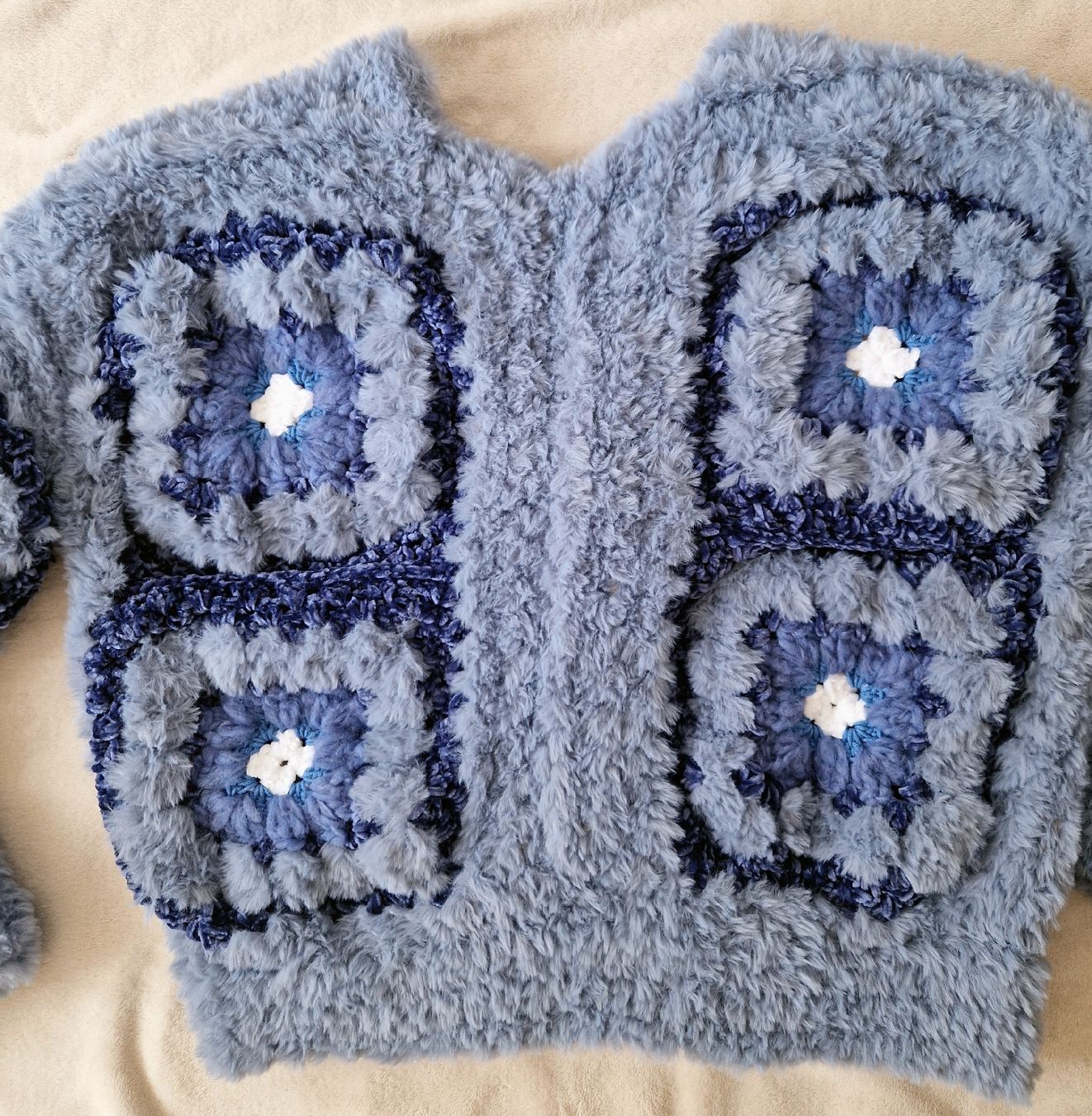 Giacche: CARDIGAN HANDMADE OVERSIZE EN FOURRURE – Nuovo e nell'imballaggio originale da Camorino venduto da JPHANDMADE1 8