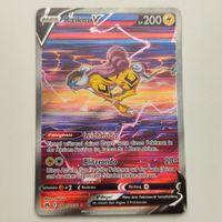 Pokemon Raikou V Crown Zenith Alt Art Illustration Rare