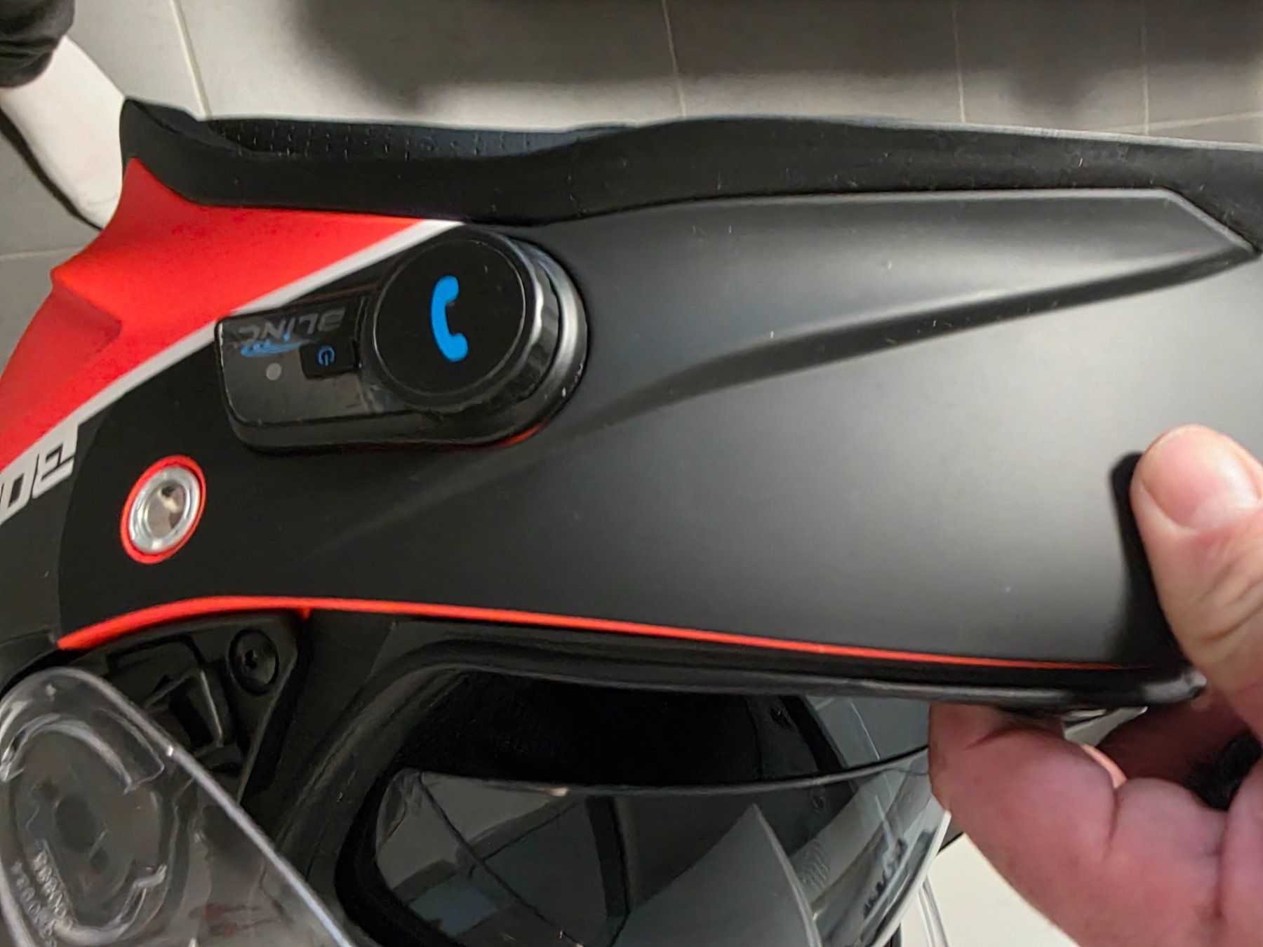 Caschi & visiere: Motorradhelm mit Freisprechanlage – Usato da Egliswil venduto da Steffen1979
