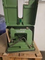Nähmaschine Elna Grün mit Koffer und Anleitung
