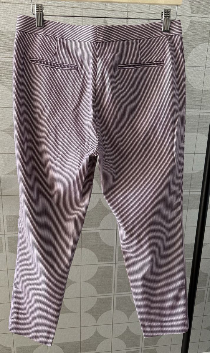 Etro Pantaloni: Etro Hose, lila gestreift  – Nuovo (secondo la descrizione) da Gümligen venduto da hookedonsales 2