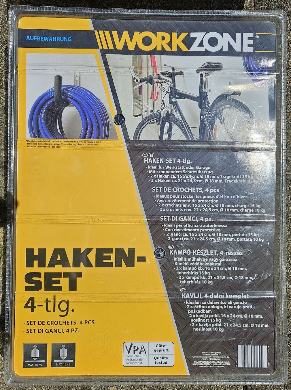 Eisenwaren: WORKZONE Haken 5 Set - Orginalverpackt Neu! – Neu und originalverpackt aus Ottikon b.Kemptthal von Jigsaw1 6