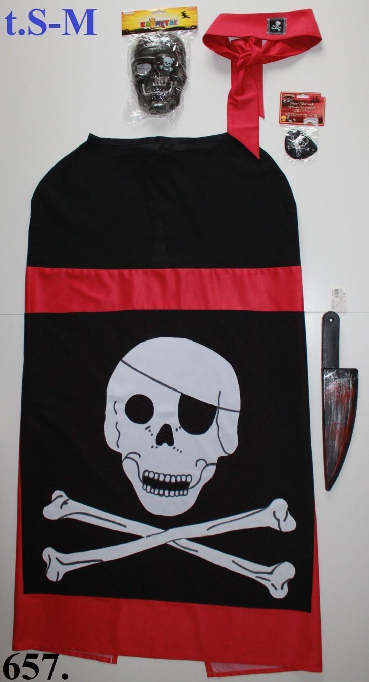 Kostüme: Cape pirate / Pirat      t. S - M              NEU! – Neu und originalverpackt aus Peseux von CoolShoping